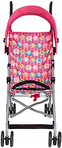 Dorel Cosco Umbrella Stroller With Canopy Elephant Train - Pink