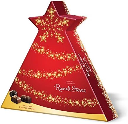 Russell Stovers Assorted Fine Chocolates, Holiday Tree 6 oz. box