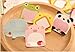 Aimeio Creative Cute Cartoon Animals Sticky Notes Memo Self-Stick Notes Paper Marker(20 Sheets/Pad,8 Pad/Pack)