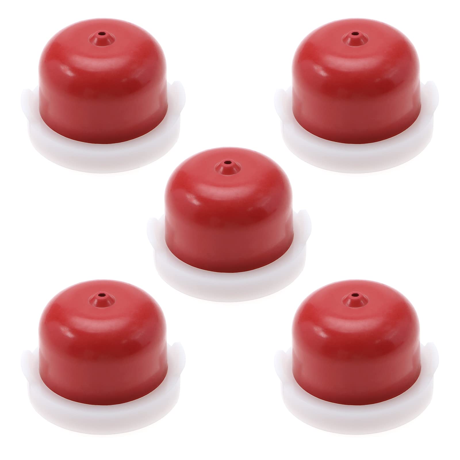 Be In Your Mind 5Pcs Primer Bulbs Replacement 594281 590584 Compatible with Briggs & Stratton 300e 450e 500e Series Mower Primer Bulbs Accessories Red