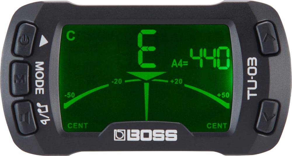 BOSS TU-03 Clip-On Tuner & Metronome ボスの商品画像