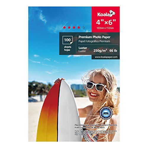 image for KOALA PAPER Koala Advanced Luster Photo Paper with Imported Raw Materi