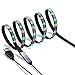 SZC Led Strip TV Backlight Bias RGB Lights Kit with Remote Control for HDTV, Flat Screen, Desktop PC Monitors Accessories