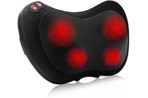 Papillon Back Massager,Shiatsu Neck Massager for Pain Relief,Electric Shoulder Foot Massage Pillow with Heat,Gifts for Mothers Day,Christmas Gifts for Women/Men,Deep Tissue Kneading for Waist,Legs