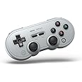 8Bitdo SN30 Pro Wireless Bluetooth Controller with Joysticks Rumble Vibration USB-C Cable Gamepad Compatible with Switch,Wind