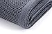 Caihong Towels Waffle Weave Drying Cotton Large Bath Towel Set - (4 Pack 27 inch x 55 inch) - Grey Blue