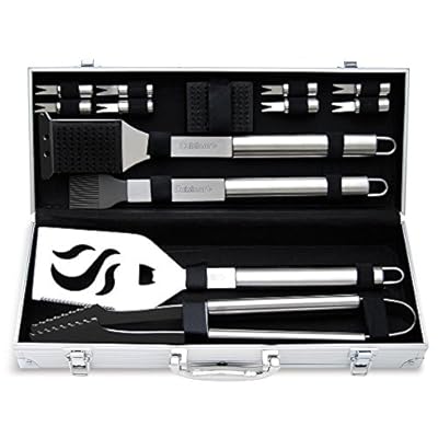 Cuisinart 14-Piece Deluxe Stainless-Steel Grill Set