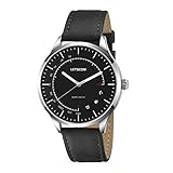 LETSCOM Smart Watch - Analog Quartz Watch and Activity Smartwatch 2-in-1 Unit, Fitness Tracker Watch with Pedometer, Sleep Monitor, Call/Message Vibration, PU Leather /Textured Nylon Band in One Pack