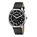 Letscom Smart Watch - Analog Quartz Watch and Activity Smartwatch 2-in-1 Unit, Fitness Tracker Watch with Pedometer, Sleep Monitor, Call/Message Vibration, PU Leather /Textured Nylon Band in One Pack