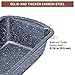 Nonstick Bakeware Set, 6-Pieces Set, Stylish and versatile Bakeware Set with 12-Cup Muffin Pan, Loaf Pan, 2 Round Cake Pans, Roasting Pan,Cookie Sheet, Kitchen Baking Tools. Navy Blue