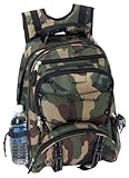 Misc Extreme Pak Backpack with Padded Adjustable Shoulder Straps, Handle and Back