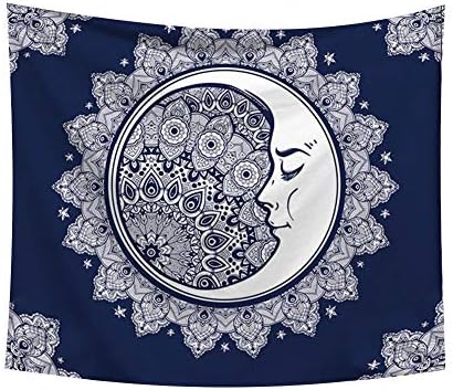 AkoMatial Foldable Multi-Use Tapestry Mandala Hanging Carpet Tapestry Soft Mat Blanket Sheet Rug Beach Towel Decor for Home Living Room-5