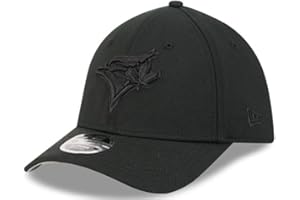 New Era MLB Toronto Blue Jays 39THIRTY M-Crown Fitted Cap - Black on Black