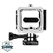 Impact Imagery - Underwater Housing for Session Camera with Anti-Fog Inserts - Protective Waterproof Dive Shell - 45m Deep Water Scuba Case - Accessory Kit for Hero 4 &5 with Mount Bracket
