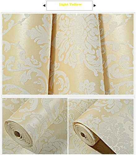 image for METIS Super thick 3D embossed Damascus nonwoven wallpaper film and TV 