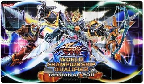 Amazon 遊戯王 英語版 プレイマット 11 Wcs Rq ドリル ウォリアー ジャンク デストロイヤー ジャンク アーチャー トレカ 通販