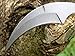Ccanku C1890 Hunting Fixed Blade Knives D2 Blade K Sheath, Stainless Steel Handle Claw Knife Outdoor Hunting, Survival and EDC Tools (Silver)