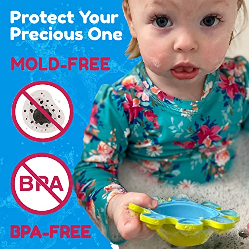 Mold Free Bath Toys No Holes Octopus Baby Bath Toy or Pool Toys for