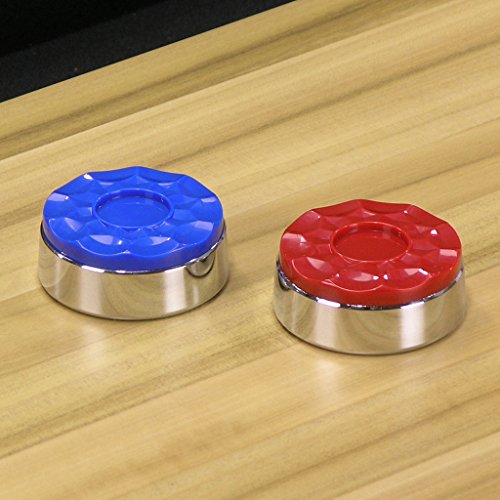 Signature Chrome Shuffleboard Puck Set - Thumbnail 3