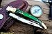 DKC Knives Sale DKC-313-440c Green Elf Laguiole 440c Stainless Steel Folding Pocket Knife 4