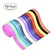 12 Rolls Block Tapes for Lego Bricks,building block tape,3M Self Adhesive Baseplate Strips for for Lego Mega Bloks Construction Toys