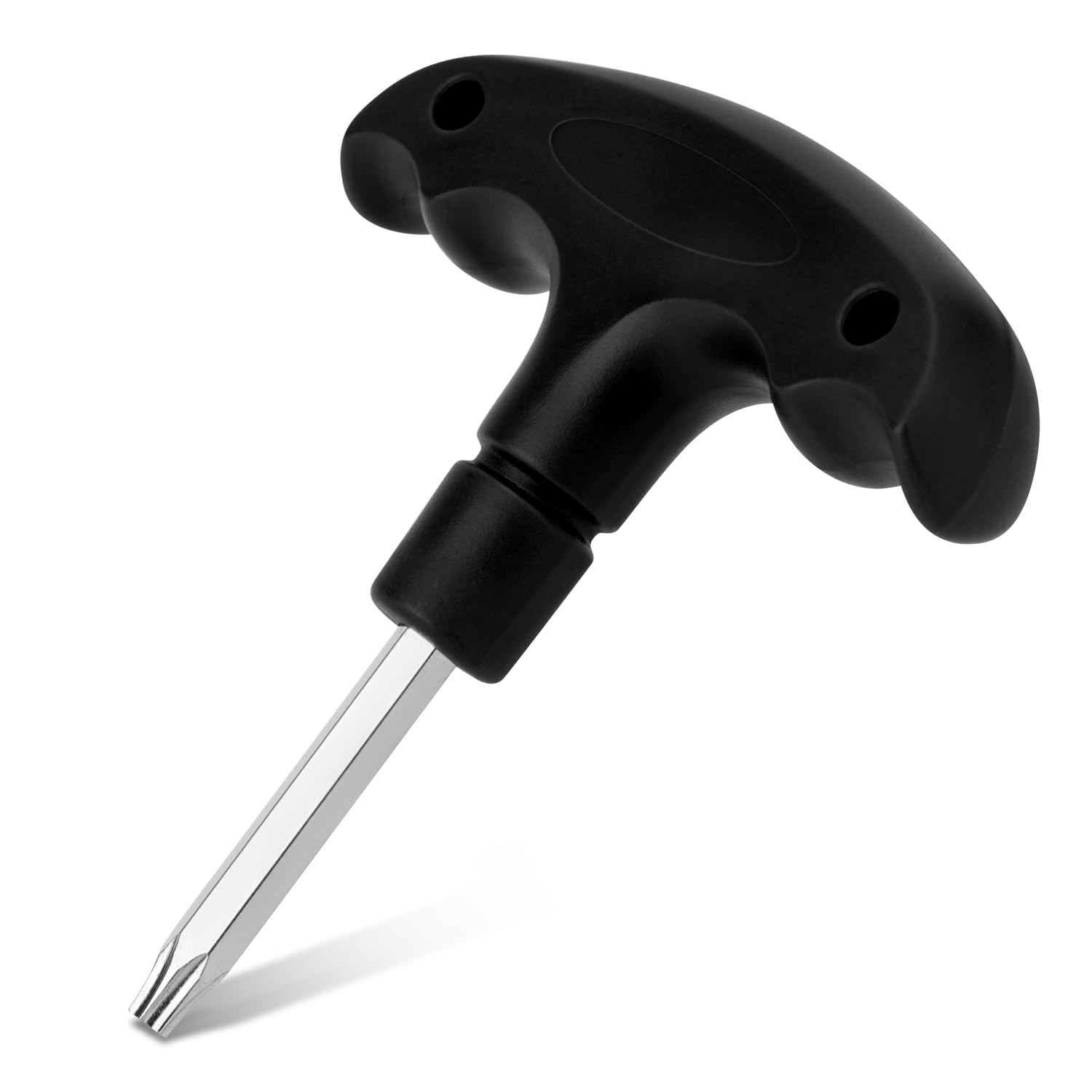 Photo 1 of NQEUEPN Adjustable Golf Wrench With Plastic Handle - Stainless Steel Driver Tool for Club Shaft Adapter (Black)