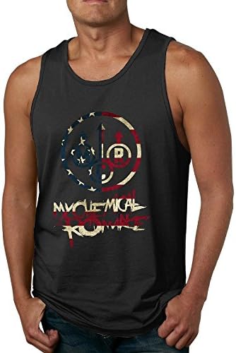 Asdf666 Men's MCR My Chemical Romance Gerard Way Tank Top/Vest/Sleeveless