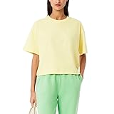 Lacoste Women's Crew Neck Short Sleeve Relaxed Fit