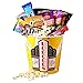 Coco Mill Movie Night Thriller Popcorn, Candy, Chocolate & Snack Variety Gift Bucket- Perfect Gift for Birthdays, Friends, Thank you- Includes, M&M's®, Planters®, Oreos®, and much more!