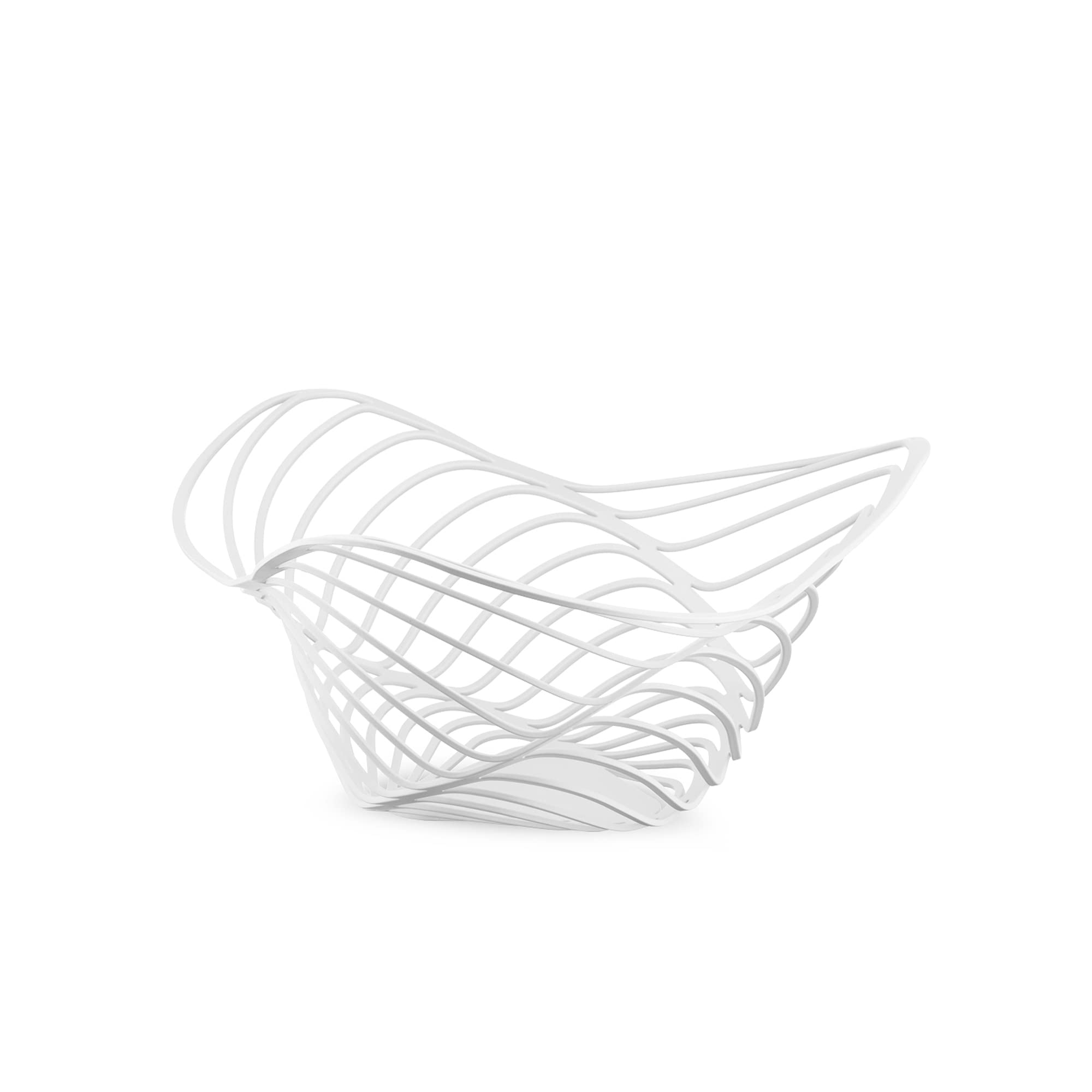 Alessi 12 x 26 cm Trinity Citrus Basket, White