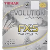 Tibhar Evolution FX-S Table Tennis Rubber (Red, 1,9-2,0 Mm)