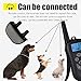 Nebite Dog Training Collar Upgraded Version Rechargeable 550 yards Waterproof Electronic Remote Training Collar with Beep,100 Levels of Humane Vibration and Shock