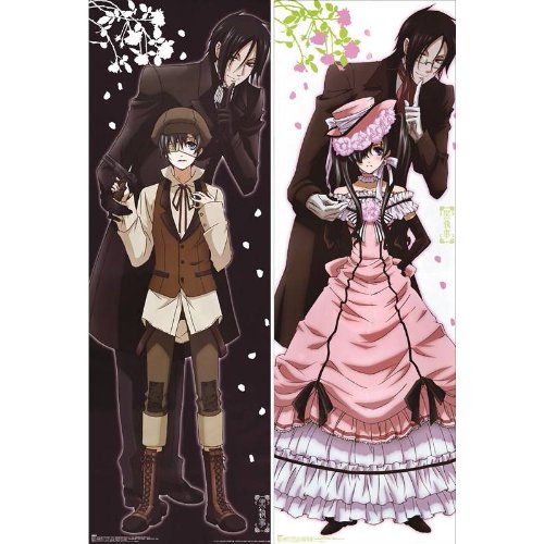 Japan Anime Black Butler Hepburn Kuroshitsuji Sebastien Michaelis