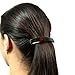 Camila Paris AD821 French Hair Barrette Clip for Girls, Tortoise Shell Strong Hold Grip, No Slip and Durable Cellulose Styling Girls Hair Accessories for Women, Automatic Clasp, Made in France