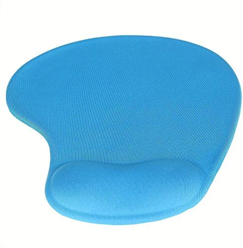 Yiwj Gel Mousepad with Wrist Support for Office Mouse (Blue)