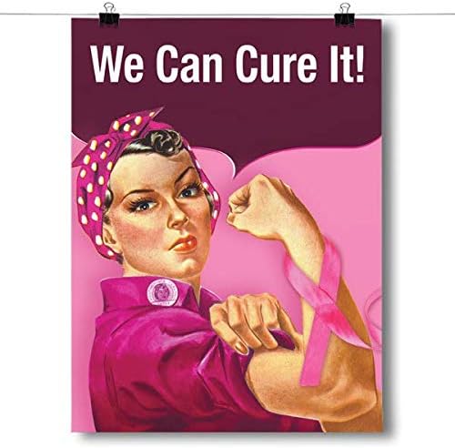 Amazon Com Inspired Posters We Can Cure It Breast Cancer