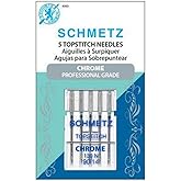 Schmetz SCH4093 5 Piece Chrome Topstitch Size 90/14 Needle