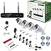 [Dream Liner WiFi Relay] xmartO 8 Channel 960p HD Wireless Security Camera System with 4x 960p 1.3Megapixel Indoor/Outdoor WiFi Cameras (NVR Built-in Router, Auto-Pair, 80ft IR, No HDD)
