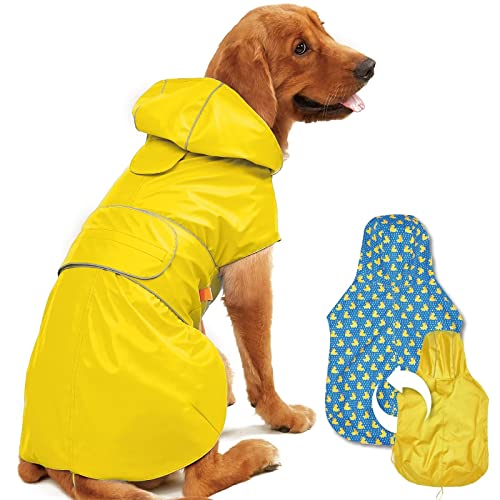 Kimee Reversible Dog Raincoat