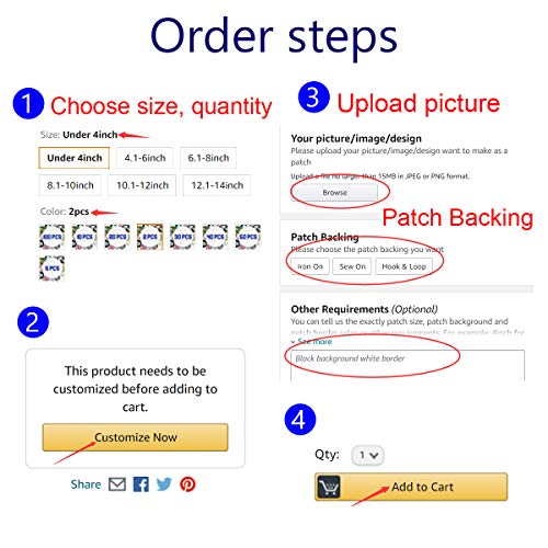 Custom Embroidery Patches Any Size Any Logo Decorative Patches Iron on