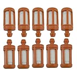 HIPA 8.5mm I.D Pickup Body Fuel Filter 0000 350 3504 / 3500 for STIHL 026 029 034 036 038 039 044 046 066 088 MS260 MS290 MS310 MS340 MS360 MS380 MS381 MS390 MS440 MS441 MS460 MS640 MS650 MS660 MS880 TS400 TS410 TS420 TS650 TS700 TS760 TS800 Chainsaw (Set of 10)