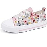 ToandonToddler Kids Sneakers Sparkle Fashion Glitter Sequins Canvas Shoes