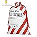 Tututassy 3Pack Blank Santa Sack, Personalized Santa Bag with Drawstring 26