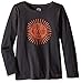 Life is good Longsleeve Girls Good Day Tee, Sun Night Black