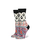 Stance Women's Back East Tomboy Crew Sock, Multi, One Size