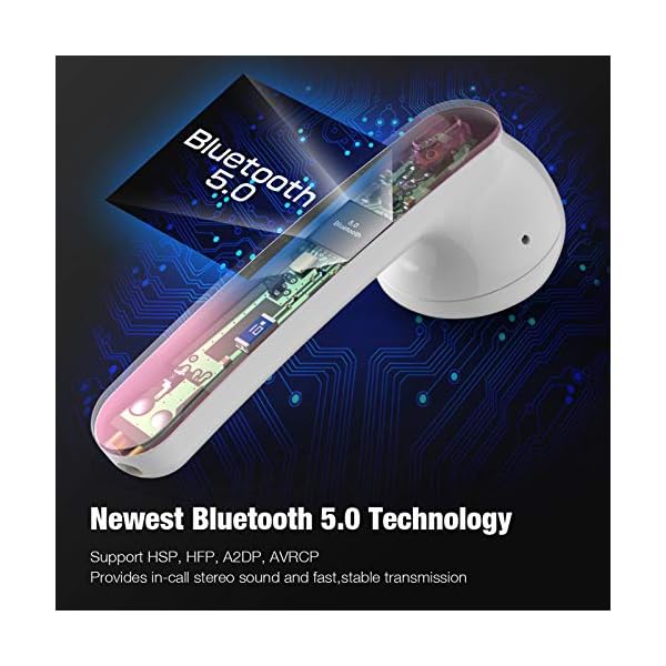 Wireless-Earbuds-Bluetooth-50-Headphones-True-Wireless-Headphones-In-Ear-Earphones-Hi-Fi-Stereo-Sound-Sweatproof-Earphones-Sport-Headset-30H-Cycle-Playtime-Built-in-Mic-with-Charging-Case Wireless Earbuds, Bluetooth 5.0 Headphones True Wireless Headphones In-Ear Earphones Hi-Fi Stereo Sound Sweatproof…