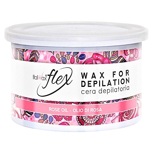 Italwax Flex Wax Rose Oil Wax Tin 400ml 13.5oz