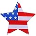 Ayliss 10Pairs USA Flag Star Shape Disposable Breast Petals Adhesive Pasties