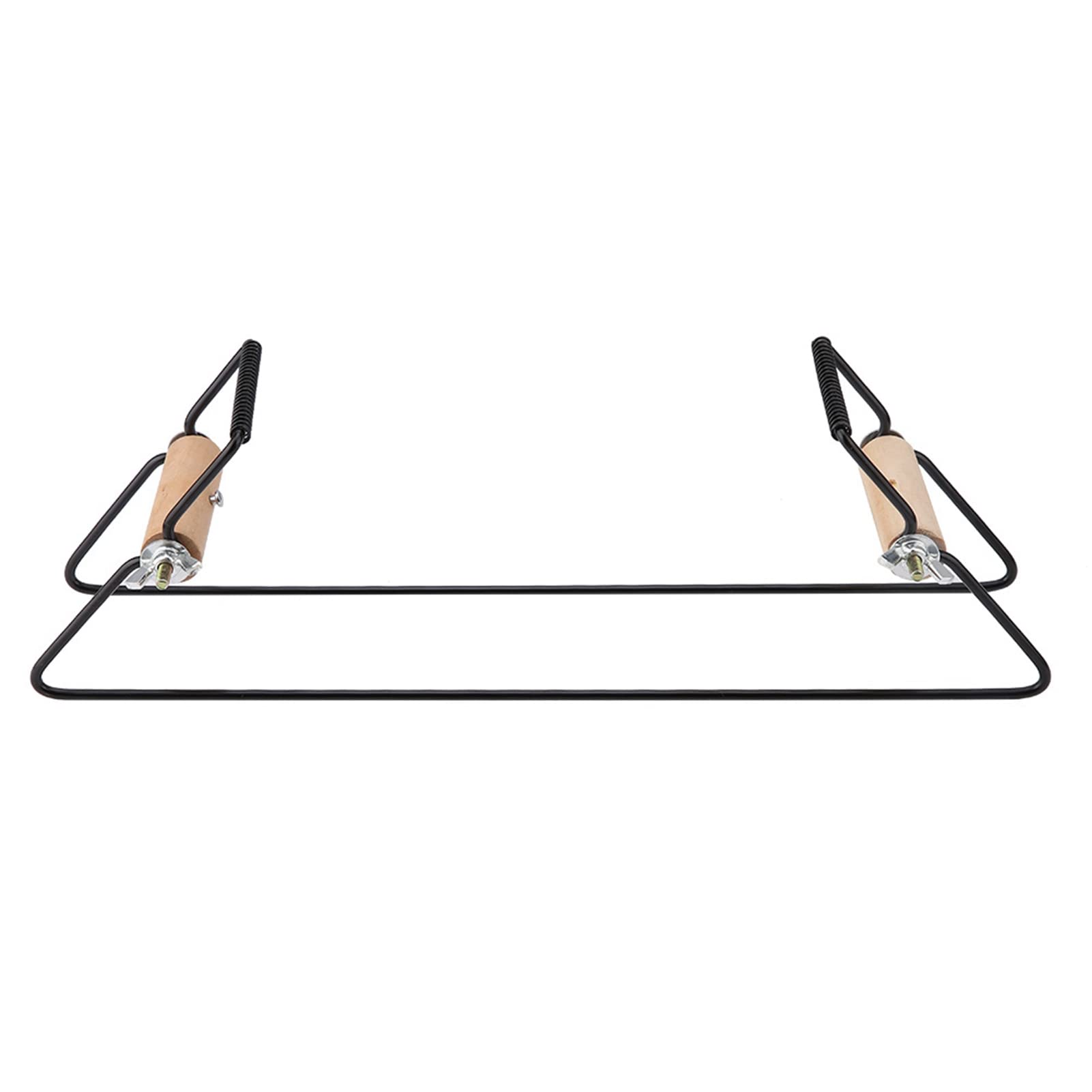 HEEPDD Metal Bead Loom Kit, Wood Stainless Steel Weaving Frame for Jewelry Making, Bracelet Necklace Craft Tool