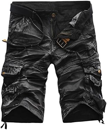 Siviki Men Pants,Summer Men Fashion Pants Casual Pocket Beach Work Casual Short Trouser Shorts Pants